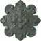 Ekena Millwork Katheryn Ceiling Medallion, Hand-Painted Cloud Burst Crackle, 18 1/8"OD x 1 1/4"P CM18KACBC - alternate 1